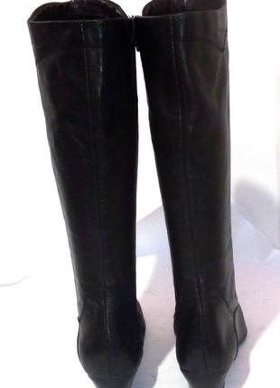 👢👢👢 стильные кожаные демисезонные сапоги от tamaris, р.36 код a36187 фото