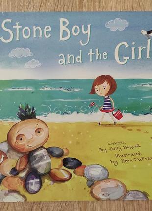 Детская книга "stone boy and the girl" на английском языке1 фото