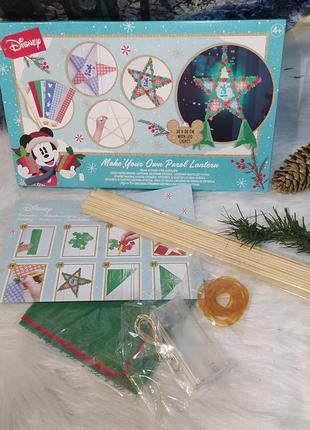 Набор для детского творчества с лед гирляндой звезда микки маус