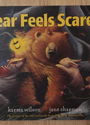 Детская книга "bear feels scared" на английском языке