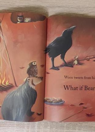 Детская книга "bear feels scared" на английском языке6 фото