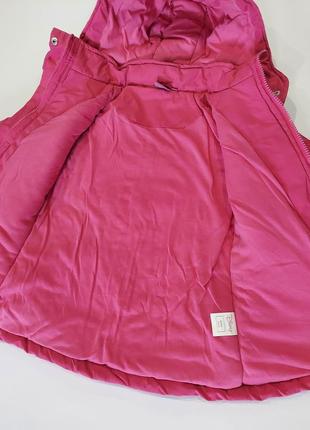 Куртка, парка с минни малинового цвета от disney 4-5 лет5 фото