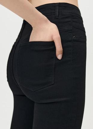 Черные скинни джинсы2 фото