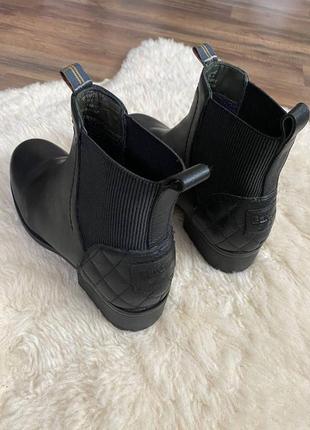 Barbour eden heel ботинки челчие кожа1 фото