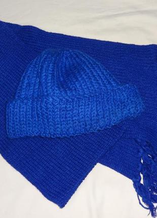 Зимовий комплект: шапка та шарф