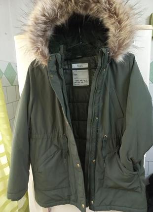 Курточка осень-зима мал.12-13лет.152-158 см m&s .вьетнам2 фото