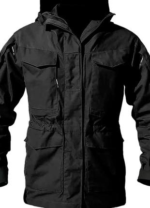 Тактична куртка s.archon m65 black парка чоловіча m