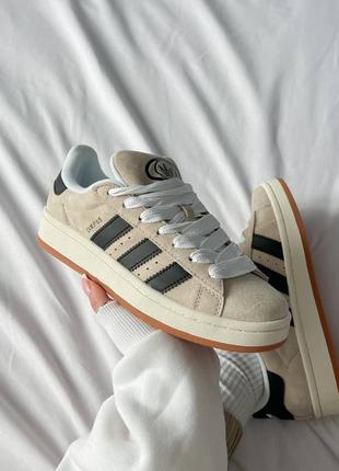 Кросівки adidas campus 00s crystal white black4 фото