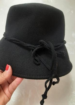 Стильный шерстяной шляпка шляпа бренд debenhass10 фото