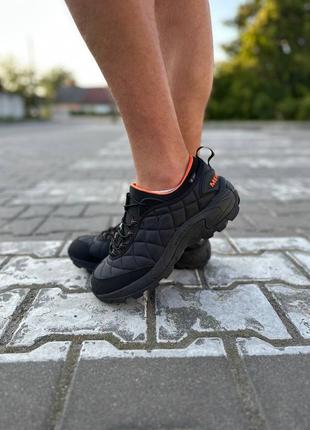 Чоловічі кросівки merrell ice cap moc ii black orange новинка7 фото