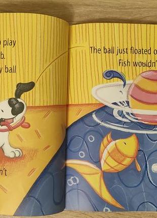 Детская книга "fish don't play ball" на английском языке6 фото