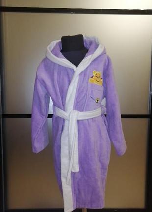 Дитячий махровий халат 6-8, пр-під туреччина, велюр/махра