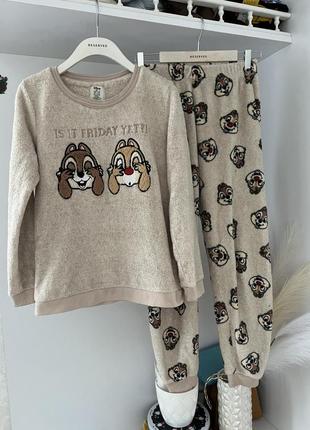 Крутая пижама теплая disney
