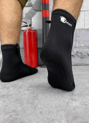 Чоловічі термошкарпетки зима чорного кольору неопрен2 фото