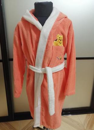 Дитячий махровий халат 6-8, пр-під туреччина, велюр/махра