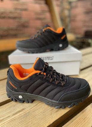 Термо кросівки merrell фліс чорні