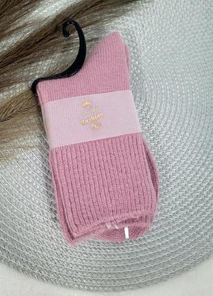 Теплые женские носки из шерсти альпаки, высокие3 фото