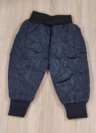 Дитячі теплі штани, унісекс, р.80-1205 фото
