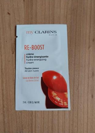 My clarins re-boost hydra-energizing cream крем для обличчя