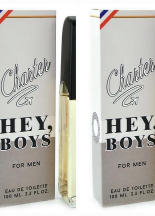 Дві штуки парфума charter hey, boys туалетна вода 200 ml