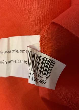 Коралловая туника - рамие- крапива/s/ brend passport