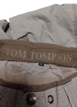 Чоловічі базові штани карго на утяжках tom tompson4 фото
