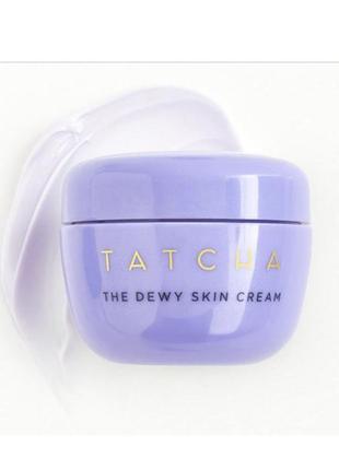 Восстанавливающий и увлажняющий крем tatcha the dewy skin cream2 фото