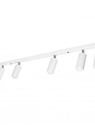 Люстра стельова msk electric tube спот із поворотними механізмами nl 1105-6 w