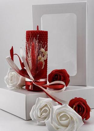 Подарочный набор с розами, подарок для девушки, оригинальный подарок