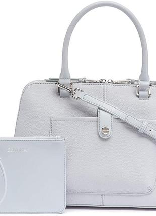 Сумка кожаная calvin klein blanche pebble leather h9ada9fu оригинал2 фото