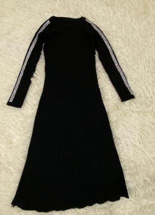 Сукня в рубчик тепла