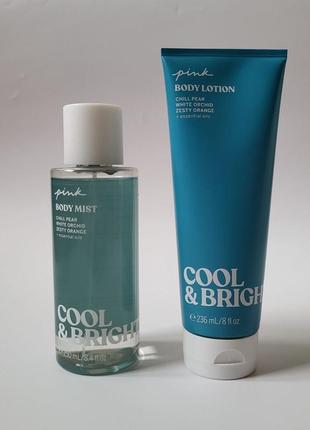 Міст та лосьйон для тіла cool & bright victoria's secret 🔥акція!🔥 отримай знижку 10%
