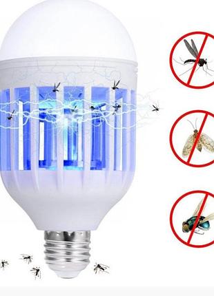 Светодиодная лампа приманка для насекомых zapp light 2617 уничтожитель насекомых