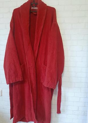 Женский банный халат из натуральной ткани,гарного плотного качества4 фото
