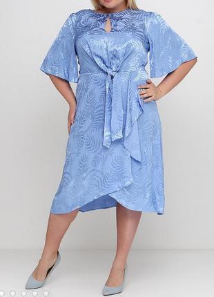 Красивое асимметричное платье миди v by very.