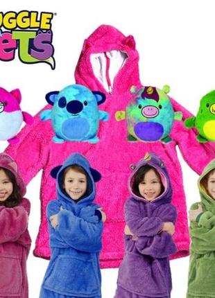 Детская толстовка с балахоном huggle hoodie4 фото