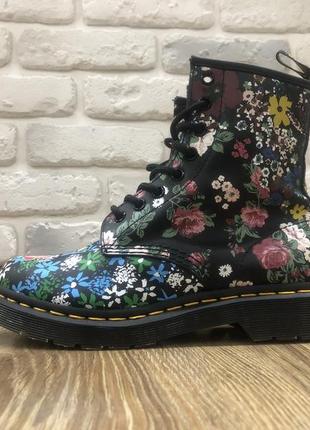 Ботинки dr.martens 1460 pascal  floral