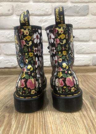 Ботинки dr.martens 1460 pascal  floral4 фото