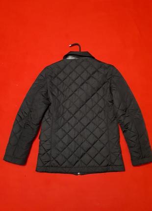 Куртка оригинал бренд стёганая чёрная р. s7 фото