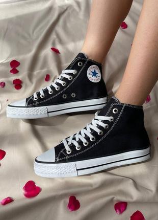 Кеди converse chuck taylor all star hi ‘black’ 2