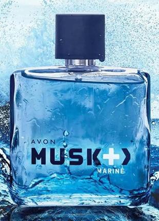 Мужская т/вода avon musk marine, 75мл2 фото