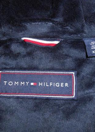 Теплая демисезонная женская куртка tommy hilfiger xl5 фото