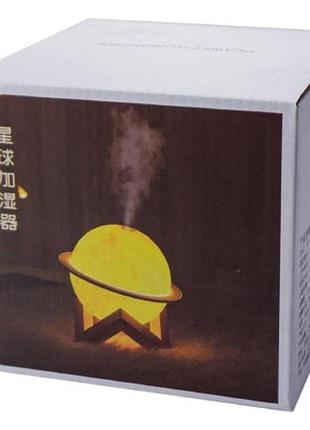 Увлажнитель воздуха сатурн с led подсветкой 3 режима от usb el-544-31 200 мл5 фото