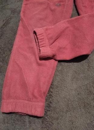 Флісові штани з манжетами3 фото