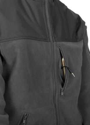Кофта флисовая helikon-tex classic army jacket shadow grey5 фото