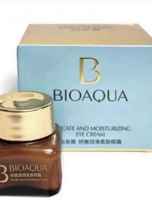 Крем для кожи вокруг глаз bioaqua delicate and moisturizing eye cream 20 g