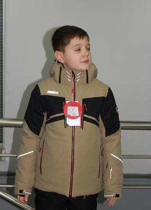 Детская/подростковая куртка high experience для мальчика красная (р. 134 - 170)