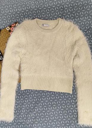 Свитер травка zara