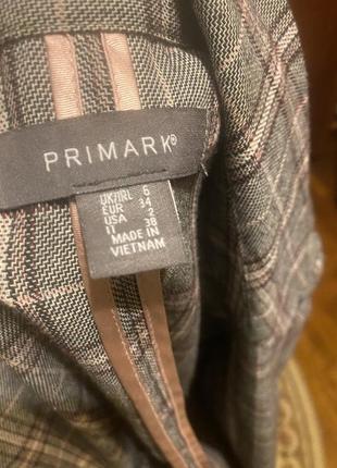 Піджак у клітинку 42 primark2 фото