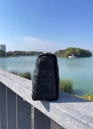 Женская сумка christian dior medium caro bag black5 фото
